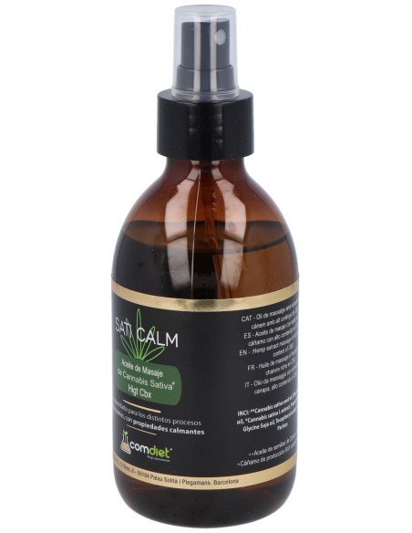 Sati Calm Aceite Cannabis Sativa 250Ml.