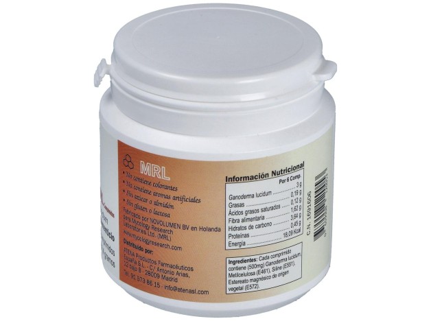 Reishi-Ganoderma-Mrl 500Mg. 90Comp.