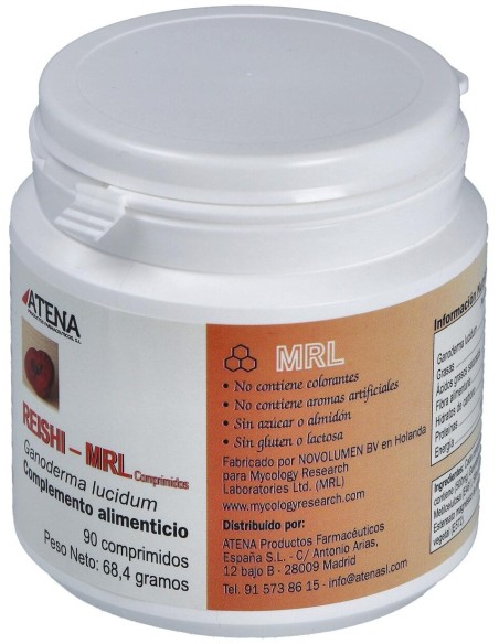 Reishi-Ganoderma-Mrl 500Mg. 90Comp.