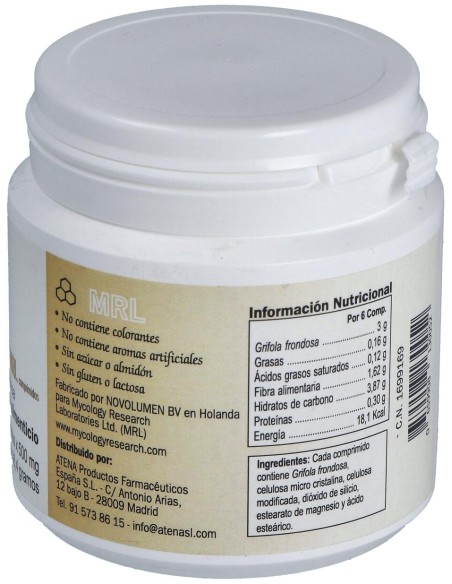 Maitake-Mrl 500Mg. 90Comp.