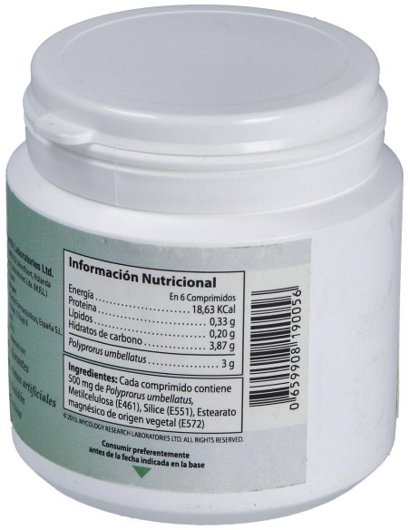Polyporus-Mrl 500Mg. 90Conp.