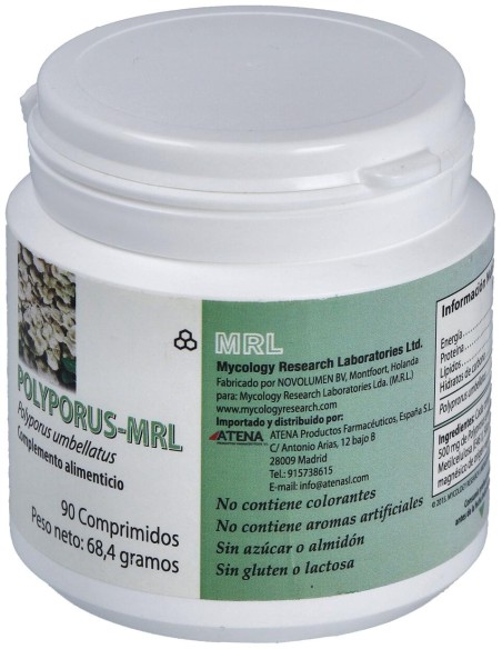 Polyporus-Mrl 500Mg. 90Conp.