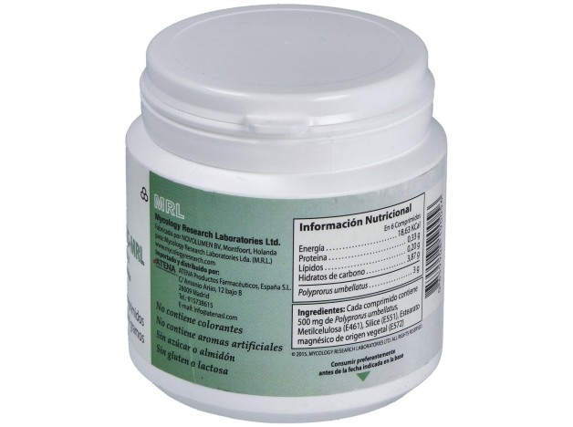 Polyporus-Mrl 500Mg. 90Conp.