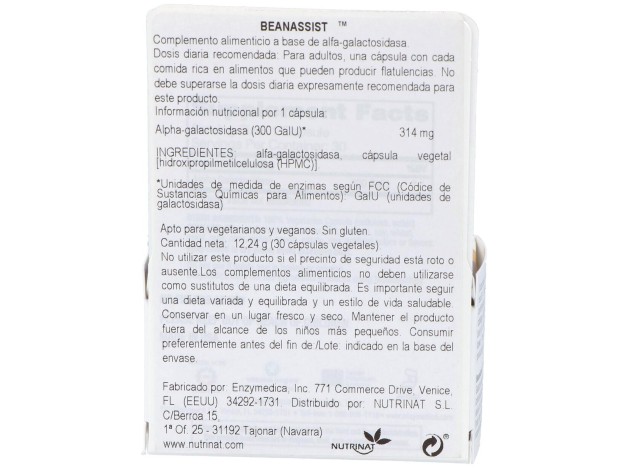 Beanassist 30Cap.Veg.