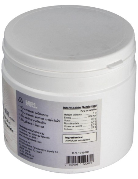 Hericium-Mrl 250Gr. En Polvo