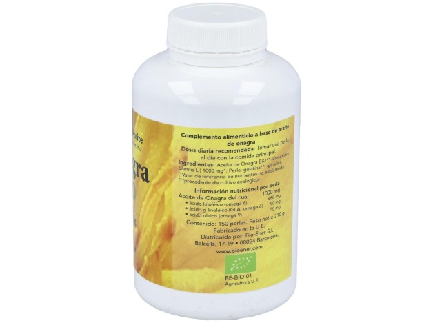 Bioner Aceite De Onagra 1000Mg 150 Perlas