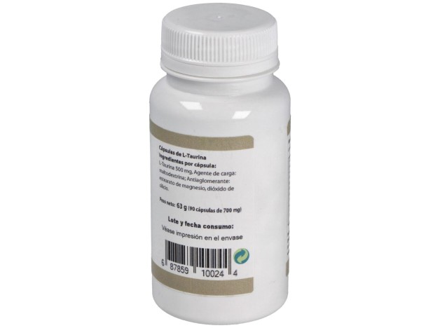 Taurina 500Mg. 90Cap.