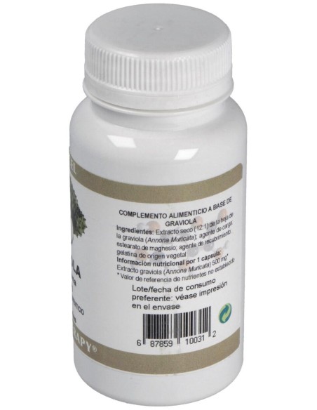 Ortocel Nutri-Therapy Graviola Extracto 90X500Mg