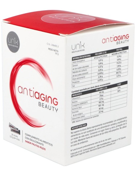 Unik Antiaging Beauty 30Sticks