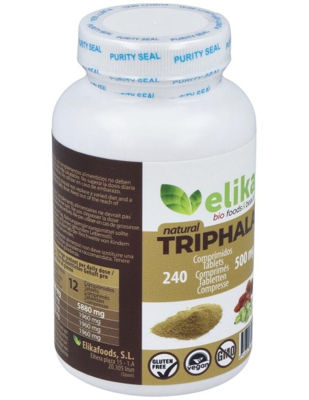 Elika Biofoods® Triphala 240Comp