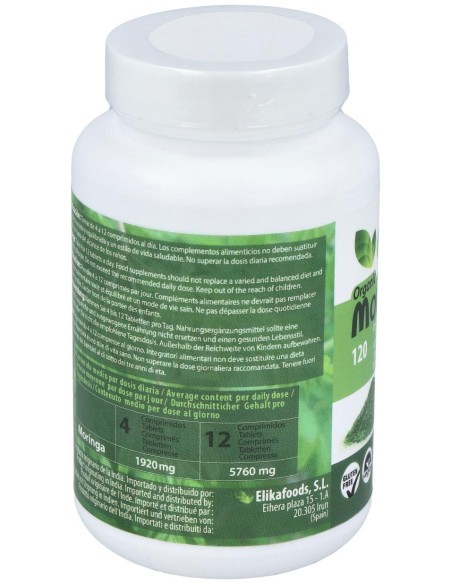 Elika Biofoods® Moringa 90Comp