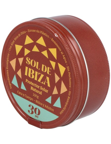 Sol De Ibiza Crema Solar Spf30 100Gr. Bio