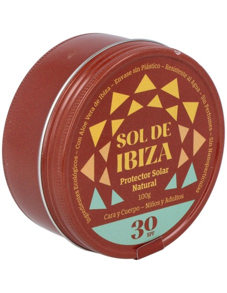 Sol De Ibiza Crema Solar Spf30 100Gr. Bio