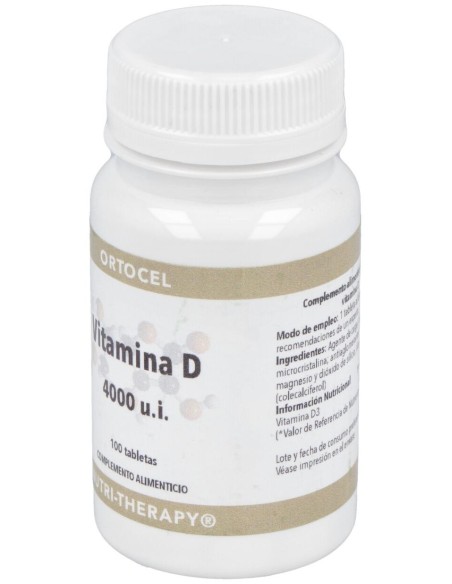 Vitamina D 4000Ui 100Comp.