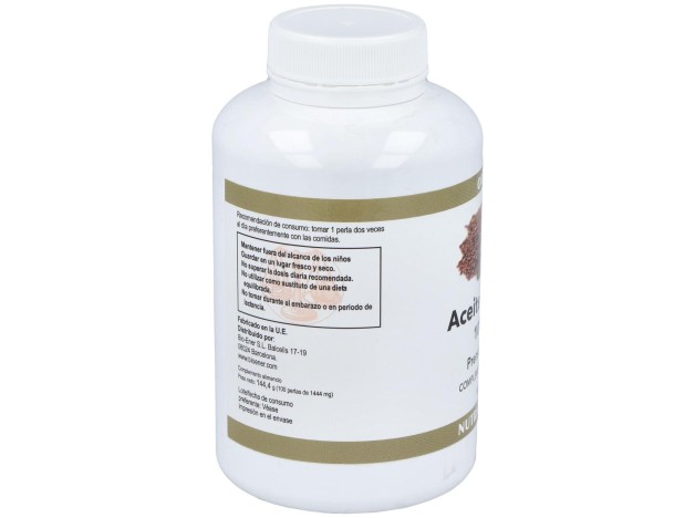 Aceite De Linaza (Semilla Lino) 1000Mg. 100Perlas