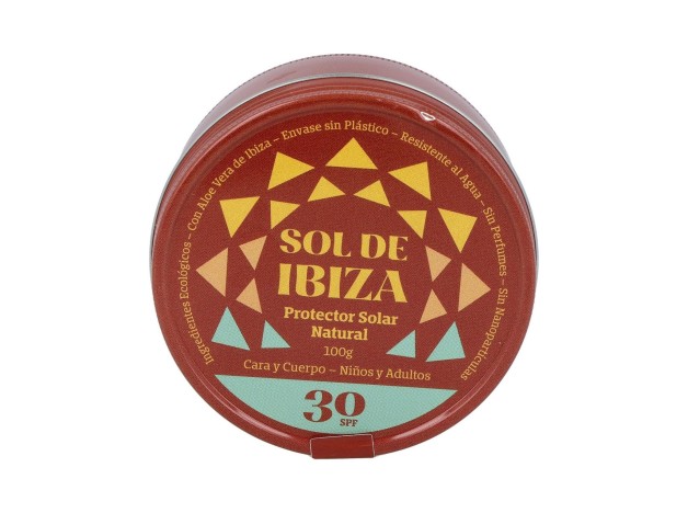 Sol De Ibiza Crema Solar Spf30 100Gr. Bio
