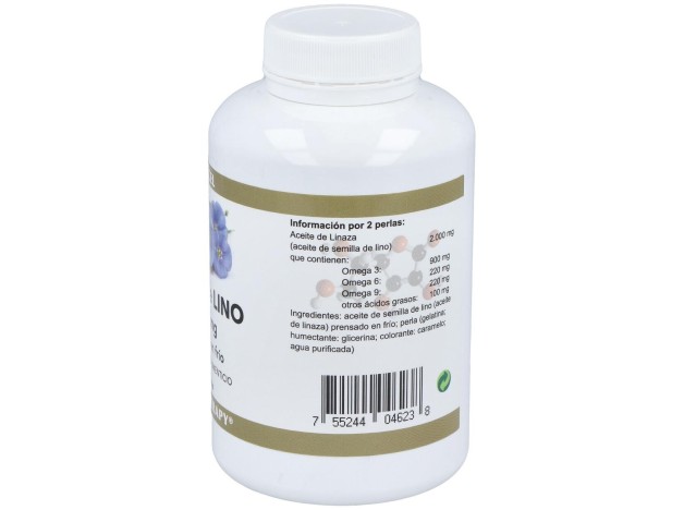 Aceite De Linaza (Semilla Lino) 1000Mg. 100Perlas