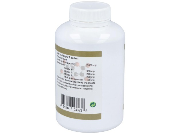 Aceite De Linaza (Semilla Lino) 1000Mg. 100Perlas