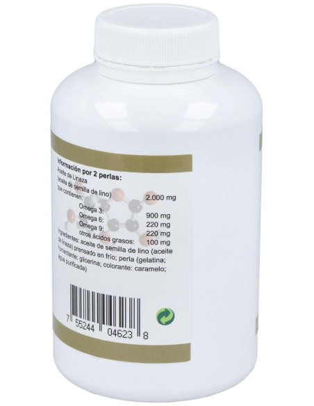 Aceite De Linaza (Semilla Lino) 1000Mg. 100Perlas