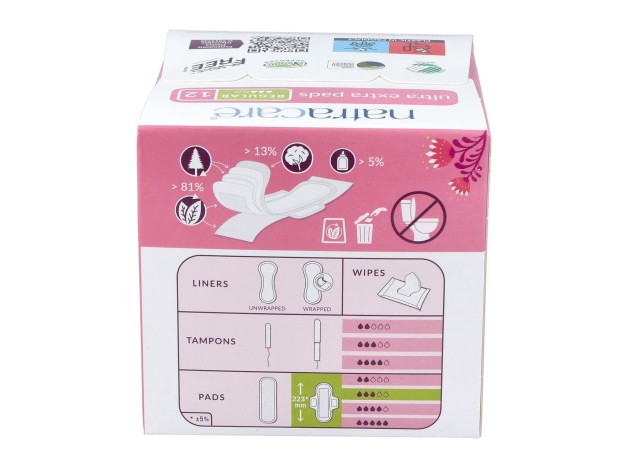 Compresa Normal Con Alas 12Uds. Ultra Extra