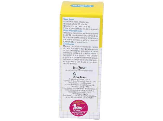 Buonavit Baby Polivitaminico Gotas 20Ml.