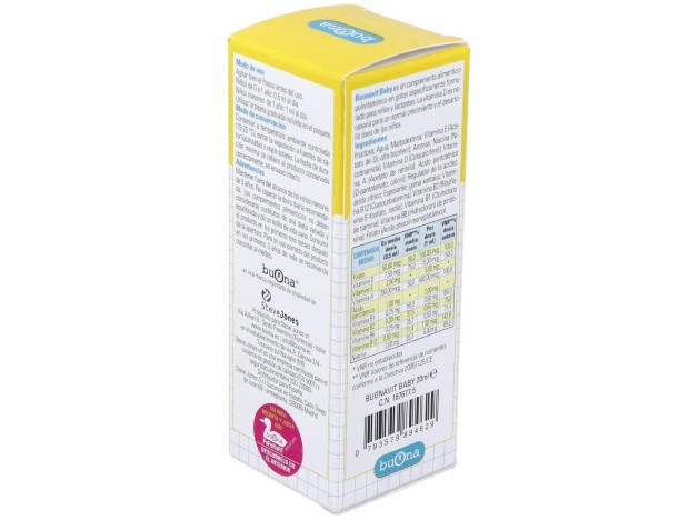 Buonavit Baby Polivitaminico Gotas 20Ml.