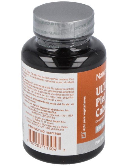 Ultra Piel Cabello Y Uñas 60Comp.