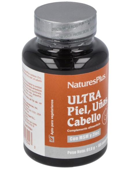 Ultra Piel Cabello Y Uñas 60Comp.