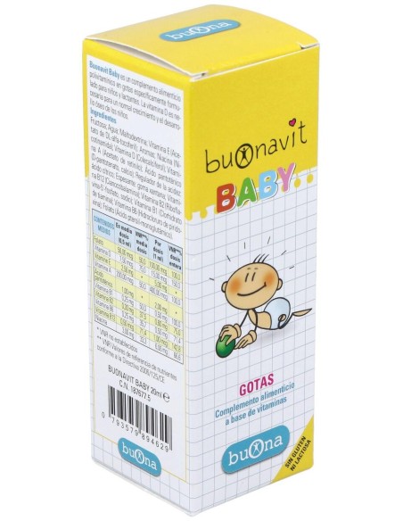 Buonavit Baby Polivitaminico Gotas 20Ml.