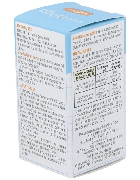 Simbiosistem Colicos Lactantes 10Ml.