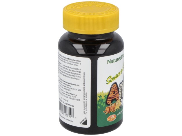 Animal Parade Multiv. Naranja 60Comp. Masticable