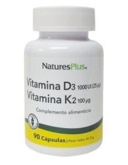 Vitamina D3 Vitamina K2 90Cap.