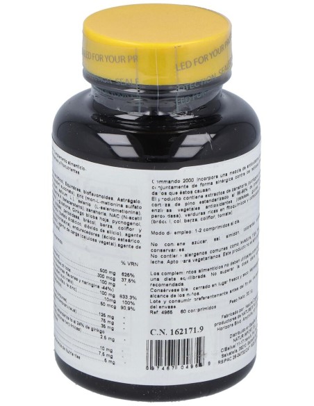 Commando 2000 (Antioxidante) 60 Comp.