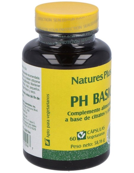 Ph Basic (Corrector Del Terreno Acido) 60 Cap.