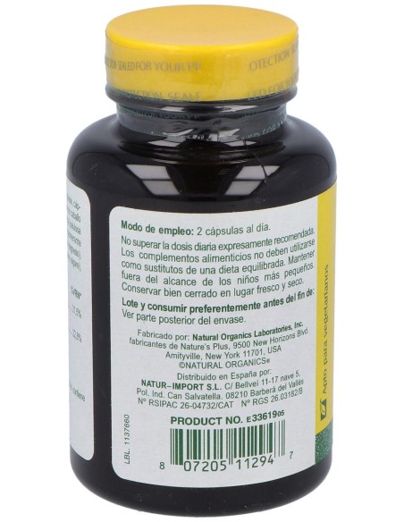 Ph Basic (Corrector Del Terreno Acido) 60 Cap.