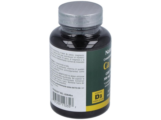 Natures Plus Ca/Mg/D3+K2 30 Comprimidos