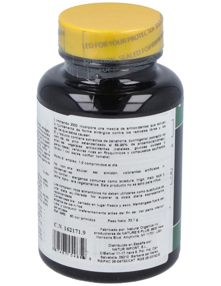 Commando 2000 (Antioxidante) 60 Comp.