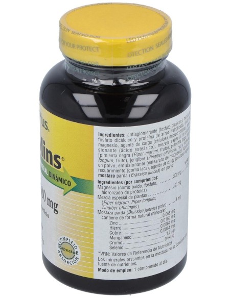 Dyno-Mins Magnesio 300Mg. 90 Comp.