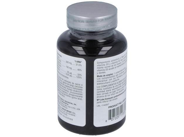 Natures Plus Ca/Mg/D3+K2 30 Comprimidos
