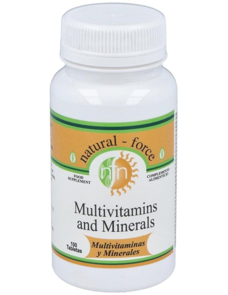 Multivitaminas Y Minerales 100Comp.