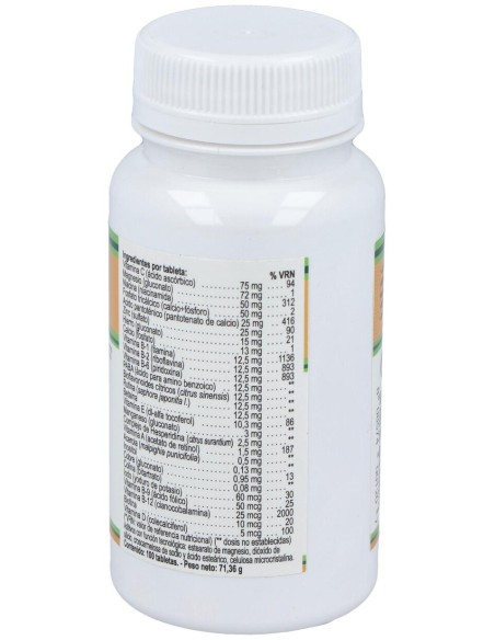 Multivitaminas Y Minerales 100Comp.
