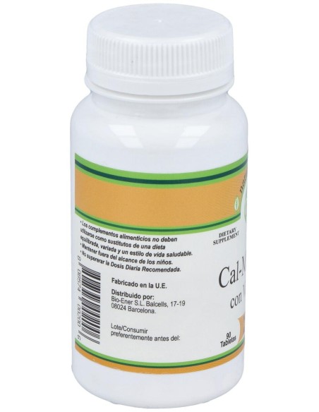 Natural Force Calcium Magnesium Zinc Vitamina D 90Caps