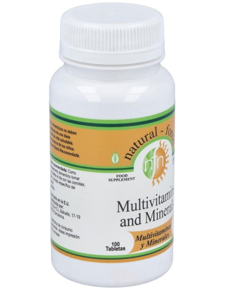 Multivitaminas Y Minerales 100Comp.
