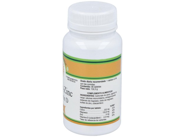 Natural Force Calcium Magnesium Zinc Vitamina D...