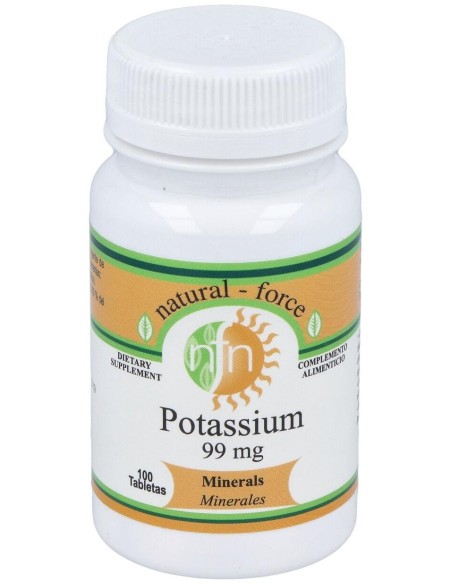 Natural Force Potasio 99Mg 100Caps