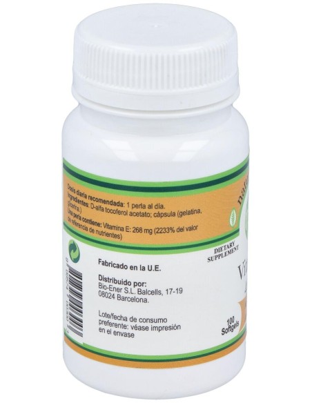 Natural Force Vitamina E 400Ui 100Comp