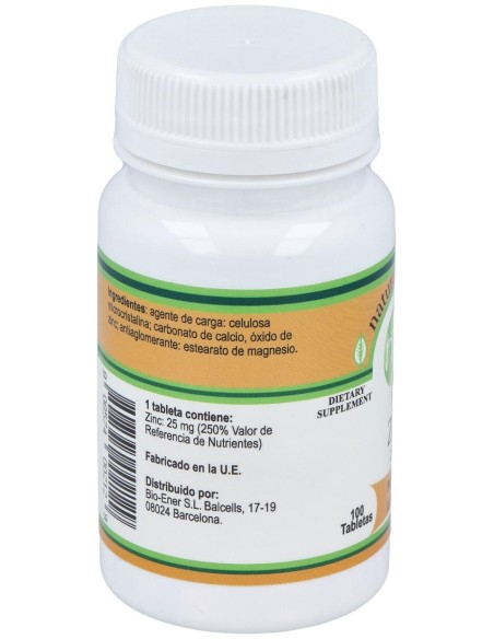 Natural Force Zinc 25Mg 100Comp