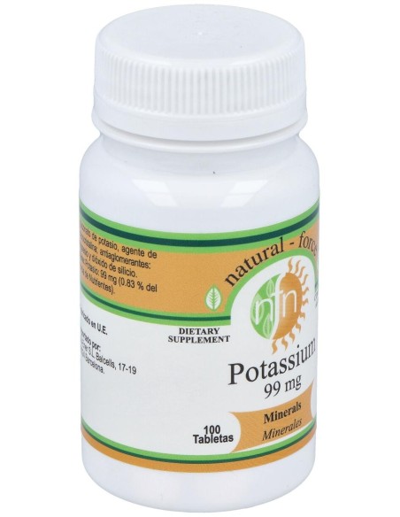 Natural Force Potasio 99Mg 100Caps