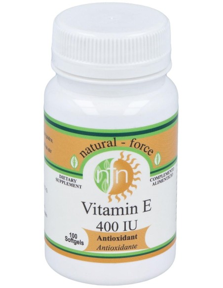 Natural Force Vitamina E 400Ui 100Comp