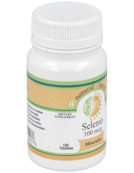 Natural Force Selenio 100Mcg 100Caps